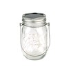 Solar Mason Jar Lid Light(Handle/Fairy Sticker Included),6 Pack 30Led String