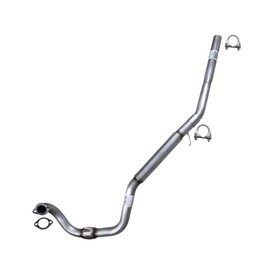 Northeastern Exhaust | Stainless Steel Front Resonator Pipe Compatible for 2008-2010 Chrysler Town & Country 4.0L | Free Clamps and Gasket Included | Automotive Replacement Part