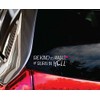 Luke Duke Decals BE Kind to Animals 8" car Window