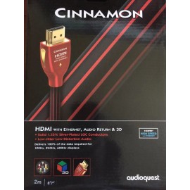 Audioquest HDMI cinnamon 2m cable