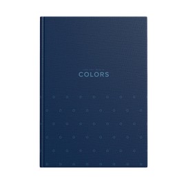 Top-2000 Extra Thick Notebook A5 192 Sheets 384 Pages Squared Blue