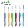GUM Go-Between Proxabrush Cleaners, Variety Pack Interdental Brushes, 36/Package