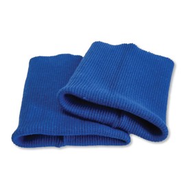 USIT, Cotton Wrists 8 x 9 cm Ideal for Shirt and Sweatshirt Repair (Pair) Light Blue