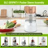 DLC-2011PNT1-1 Large Pusher Sleeve Assembly Compatible with Cuisinart