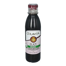 Colavita Organic Balsamic Vinegar Glaze 8.5 Oz Pack of 6 USDA Certified Organic