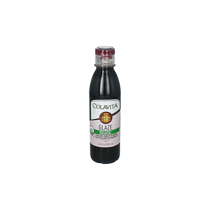 Colavita Organic Balsamic Vinegar Glaze 8.5 Oz Pack of 6