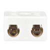uxcell 2 Way Ceramics Terminal Blocks High Temp Porcelain Ceramic