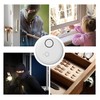 Lancoon 4 Pack Vibration Alarm 5 Sensitivity Levels 130dB Siren