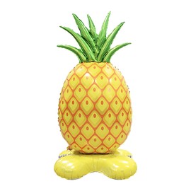 Pineapple Air Mattress, Inflatable Palm Tree for Summer Party, Children's Toy, 154 cm x 77 cm, Ideal for Pool and Beach, Hawaiian Decoration, Pineapple Balloons, Standing