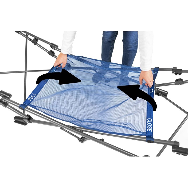 Zenithen Limited Outdoor Indoor Portable Foldable Metal Framed Lounge Hammock