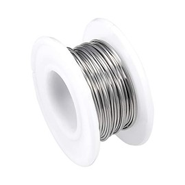 TOP-VIGOR 0.7mm 21AWG Heating Resistor Wire, 5M Wrapping Nichrome Resistance Wire for Heating Elements, DIY Projects, Industrial Applications