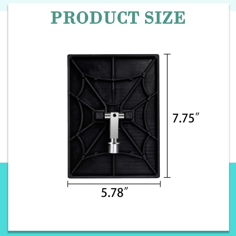 540 Pro Drywall Sander Head, Pro Series No-Flip Design, for