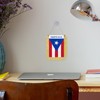Puerto Rico Fringy Hanging Flag Double Sided Small Mini Puerto