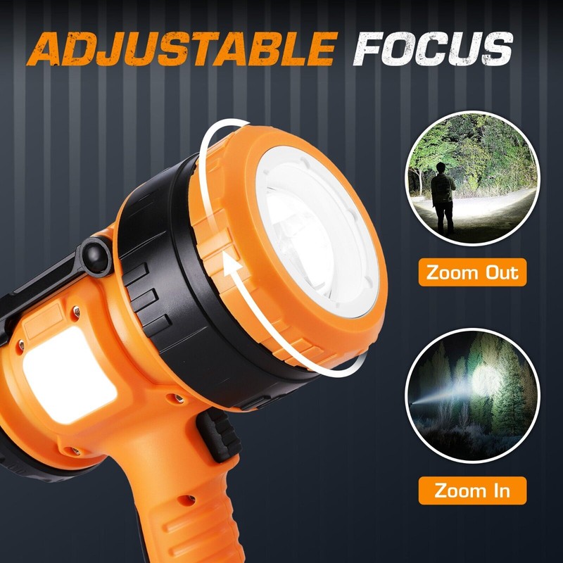 EverBrite Zoomable Spot Light with Foldable Stand 5 Light Modes