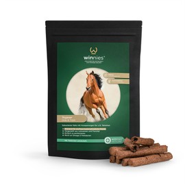 winnies Trojan | Pill Hideout for Horses | Baked Flaxseed Fennel Stick with Tablet Chamber | Grain Free | For PPID / Cushing Horses