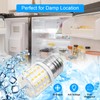 ZHENMING for Frigidaire Light Bulb KEI D34L Refrigerator Bulb 5304511738