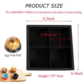 15 Packs Cupcake Boxes with Inserts and Display Windows,Food Grade Paper Treats Gift Boxes,Cupcake Containers for Baking Pastries Goodies Biscuits(4 Lattices)