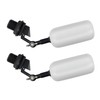 6 Pack Float Ball Valve, 1/2 Inch NPT Thread, OD.
