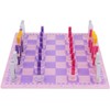 Marsrut Pink Chess Set with Chess Board Educational