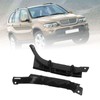 1 Pair Bumper Bracket 51117116667 Strong Strength Scratch Resistant Black