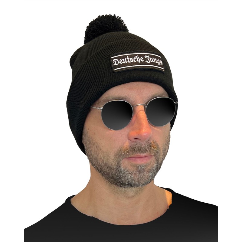 No Face No Name Winter Hat German Boys in Black