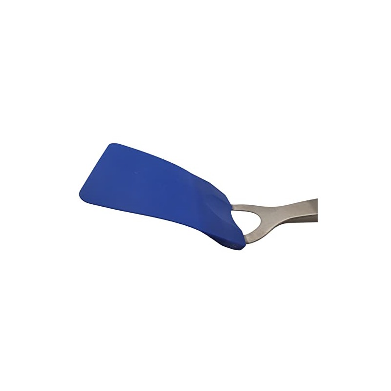10" Stainless Steel Handle Flexible Nylon Head Turner Spatula (3