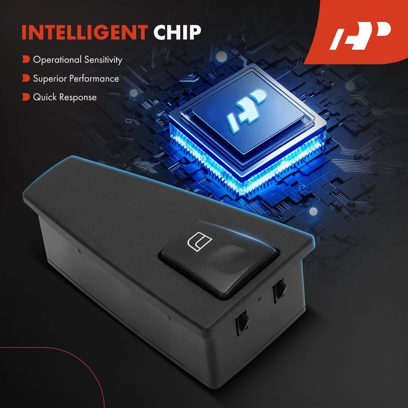 A-Premium Power Window Switch Compatible with Volvo VN 2004, VNL
