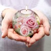 Actvty Tealight Candle Holder Resin Molds, 2 Pcs Sphere Tea