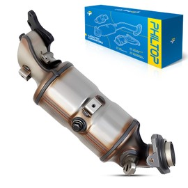 PHILTOP Front Catalytic Converter Stainless Steel Direct-Fit Replacement For 2006-2011 Civic 1.8L Replace 16448, 641322, 40889 (EPA Compliant)