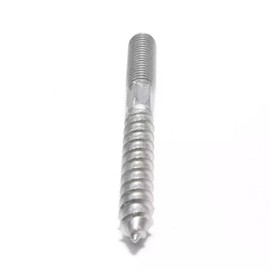 HKB® Hanger Bolts M 5 x 50 mm Galvanised Steel Pack of 10