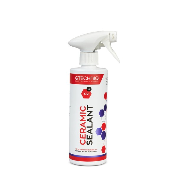 Gtechniq C2 Ceramic Sealant for Cars, Protect Car Paintwork, Trim,