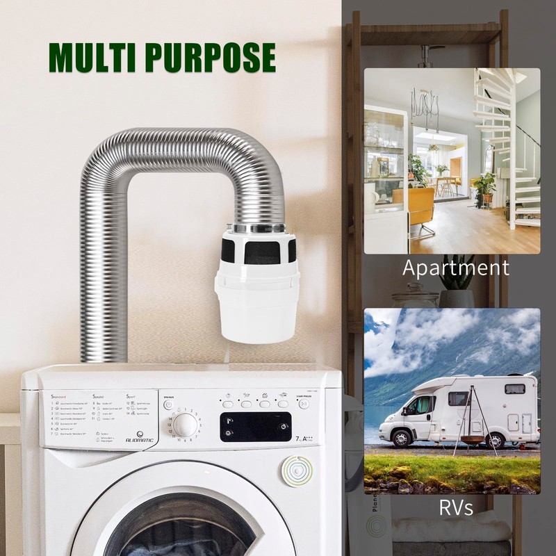 Upgraded Version - VIWINVELA 3 IN 1 Indoor Dryer Vent