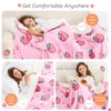 Weighted Blanket 7 pounds Twin Size 41"x 60",Soft Sherpa Fleece
