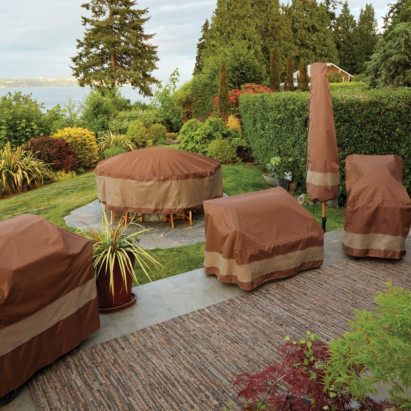 DUCKCOVERS Ultimate Waterproof Patio Lounge Chair Cover, All Weather Protection,