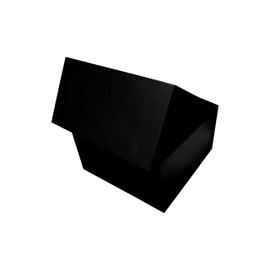 Caja Rígida Para Regalo Mediana Color Negro Mate Con Cierre Magnético 21x21.5x11.5 cm ISB