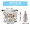 GJTIM Veterinary Receptionist Zipper Pouch Veterinarian Appreciation Gift Animal Rescue