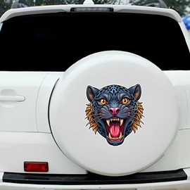 Fierce Panther Car Decal, 2 Pack, Waterproof Vinyl Stickers for Vehicle Trunk and Tailgate, SUV and Truck Decoration#c090