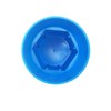 Matel Service 10x Blue Wheel Nut Caps Diameter 32 mm