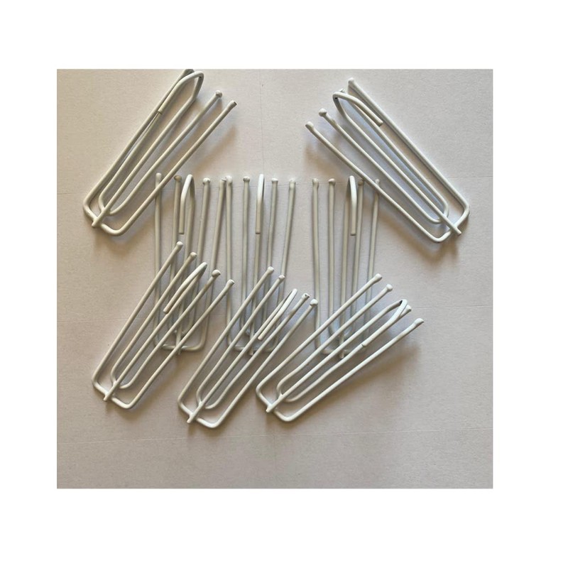60 Metal Deep Pinch Pleat Prong Curtain Hooks Galvanised Curtain