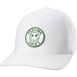 Black Clover Men's Smile Snapback Golf Hat New $38