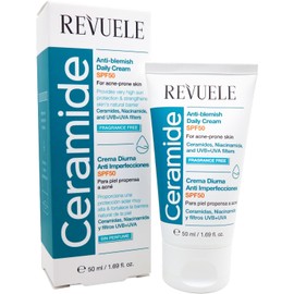 Revuele Ceramide Antiblemish Crema Diaria Anti-imperfecciones con Proteccion Solar Spf50 50Mililitros