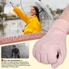 running gloves Pink m