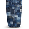 Denim Patchwork Pattern Tote Bag