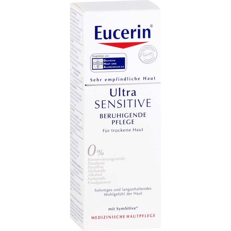Eucerin UltraSENSITIVE Soothing Cream For Dry Skin 1.7 oz