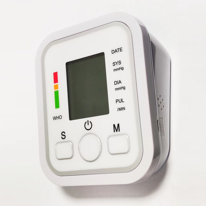 Household Electronic Arm Sphygmomanometer Backlight Blood Pressure Meter Monitor English