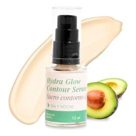 AVOROOTS  Suero Contorno de Ojos Da y Noche Hydra Glow  Contorno de Ojos con Ingredientes Naturales Vitamina C T Verde y Cafena  Hidratante Facial... 