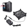 Computer Fan 140mm, Quiet Cooling Fan with Adjustable Speed, AC