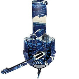 Skinit Decal Skin Compatible with BENGOO G9000 Gaming Headset - Bridgeman Art View of The Naruto whirlpools at Awa Design