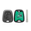 2 Button Car Key Remote Control for Peugeot 106 206