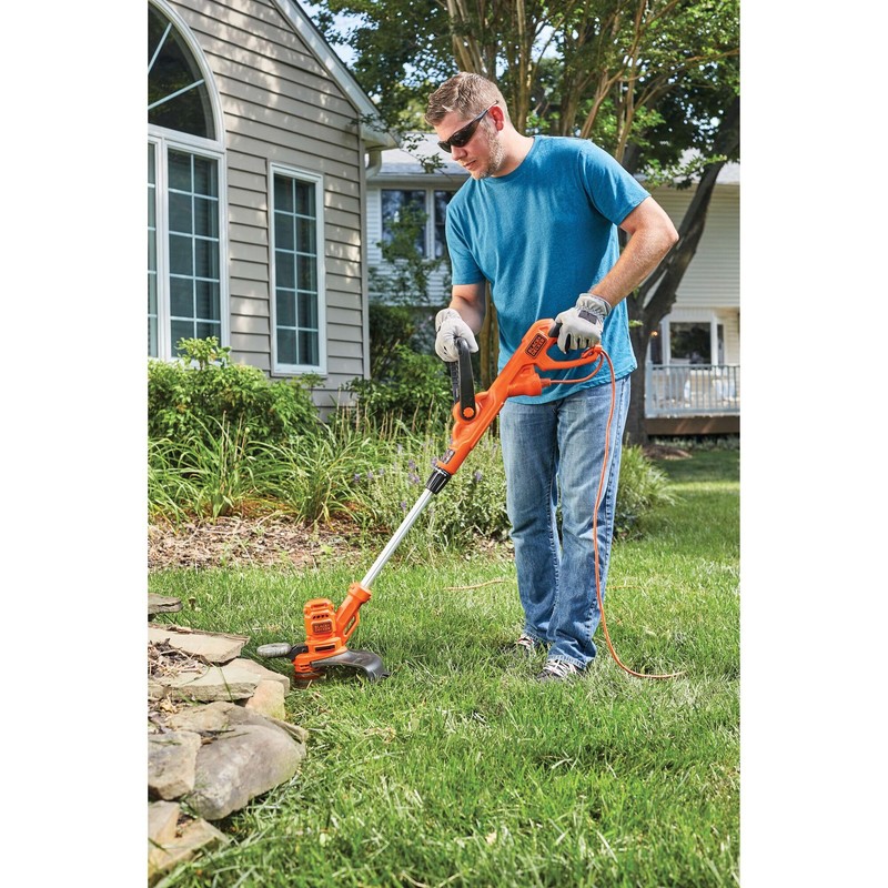 BLACK+DECKER String Trimmer Weed Wacker with Auto Feed Weed Eater,